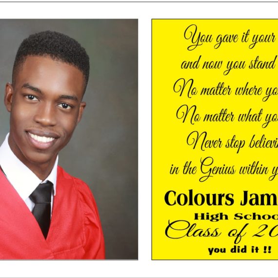 Colours Jamaica Print Plaque Templates