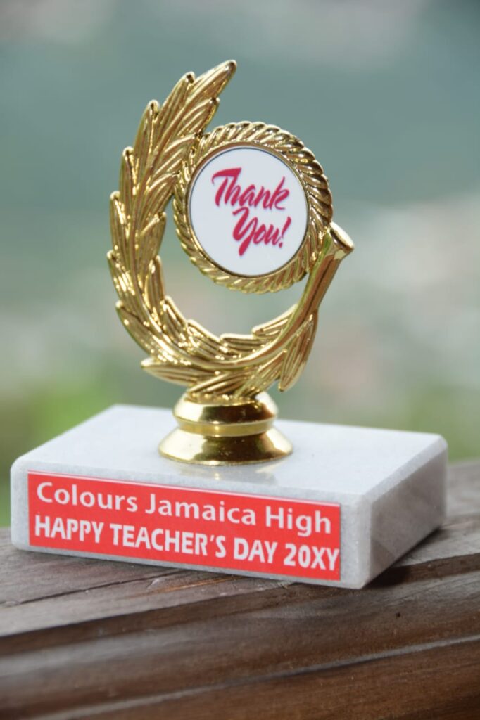 Colours Jamaica Print Product categories Trophies & Awards
